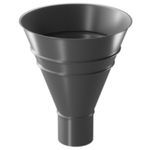 Docke STAL PREMIUM Воронка водосборная Ø 90 (Графит 7024)