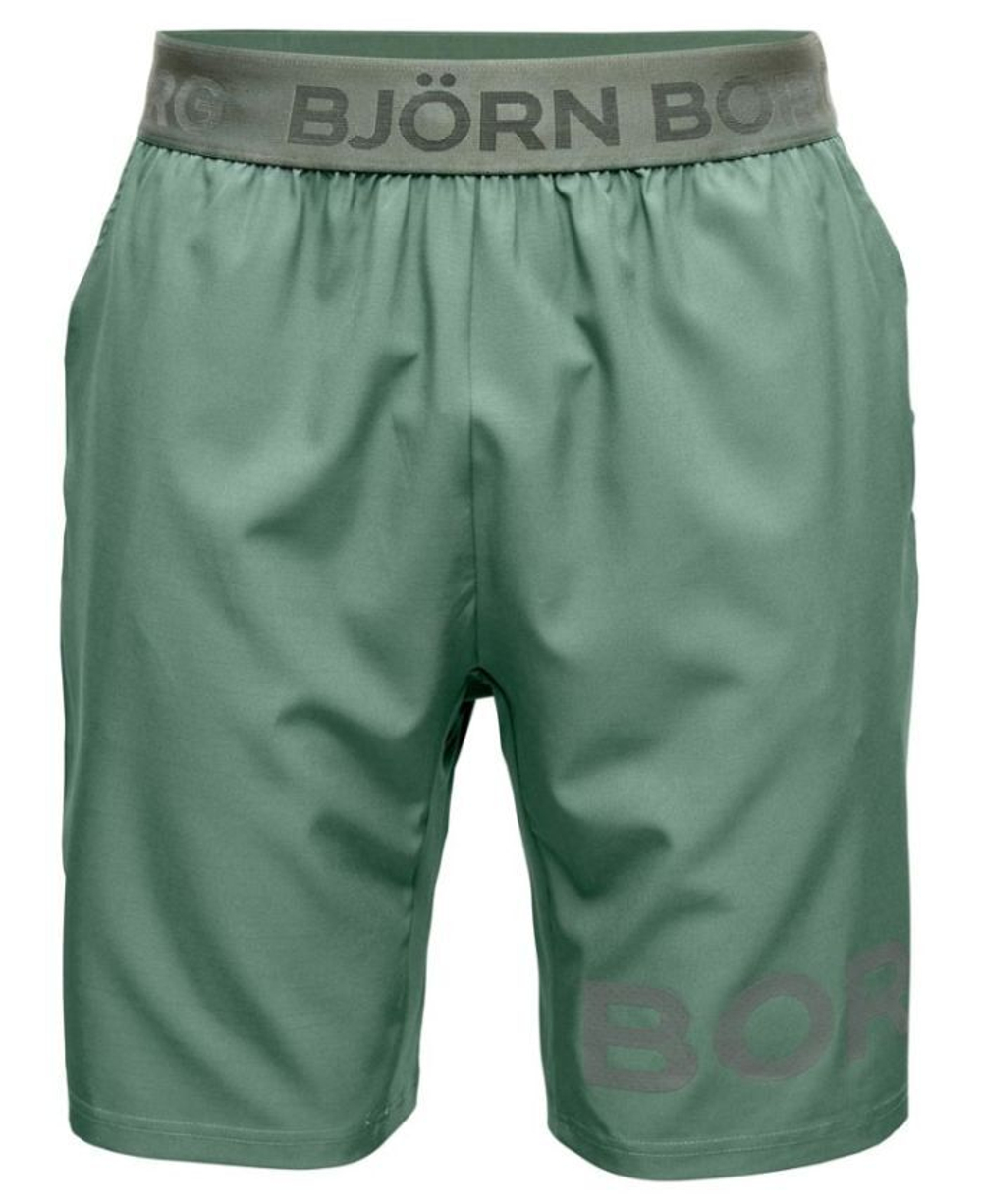 Мужские теннисные шорты Björn Borg Shorts M - duck green