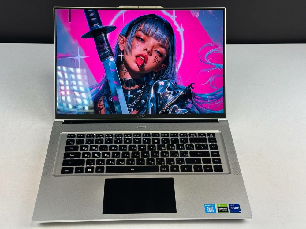 Ноутбук Gigabyte Aero 16 (RP86XE5) (Intel Core i7-12700H/16Gb/1Tb SSD/Nvidia RTX3070Ti/16' 4K+ OLED/Win11)