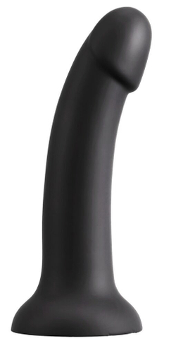 Черный женский страпон Strap-on Set: трусики и насадка