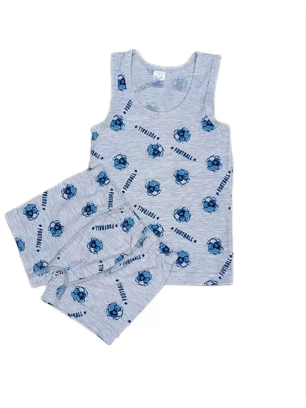 Комплект майка и боксеры для мальчика хлопок