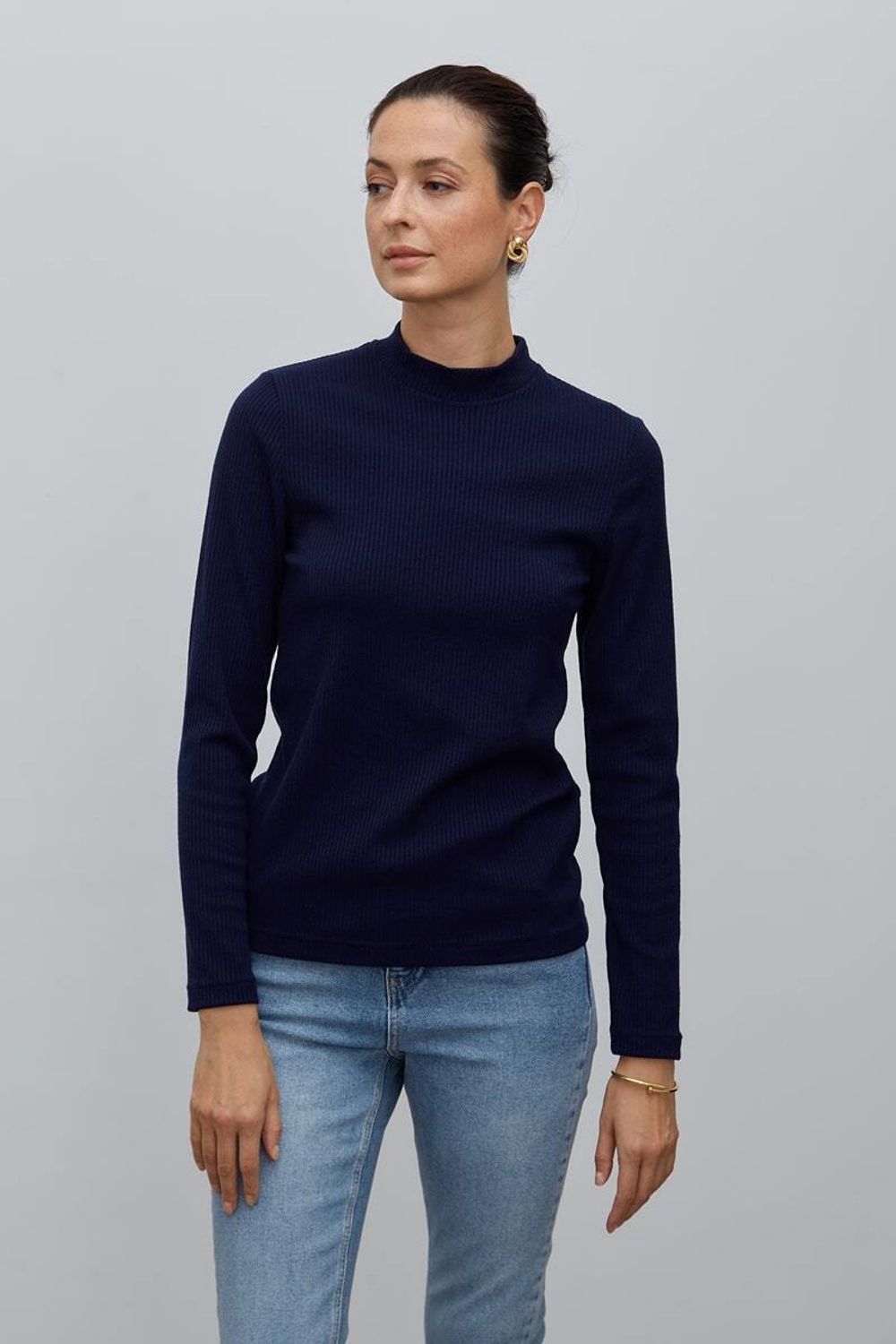 Водолазка синяя (размеры S, M)