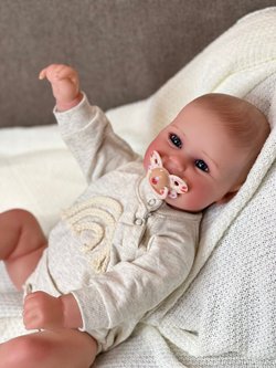 Кукла Реборн виниловая 50см в пакете (FA-367)