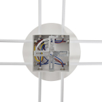 8305/8C COMFI LN26 238 белый, металл/акрил Светильник потолочный GX53 LED 8*7W 220V BENUA