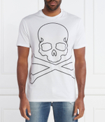 Футболка Skull&Bones Philipp Plein - белый(MTK6823 PJY002N)