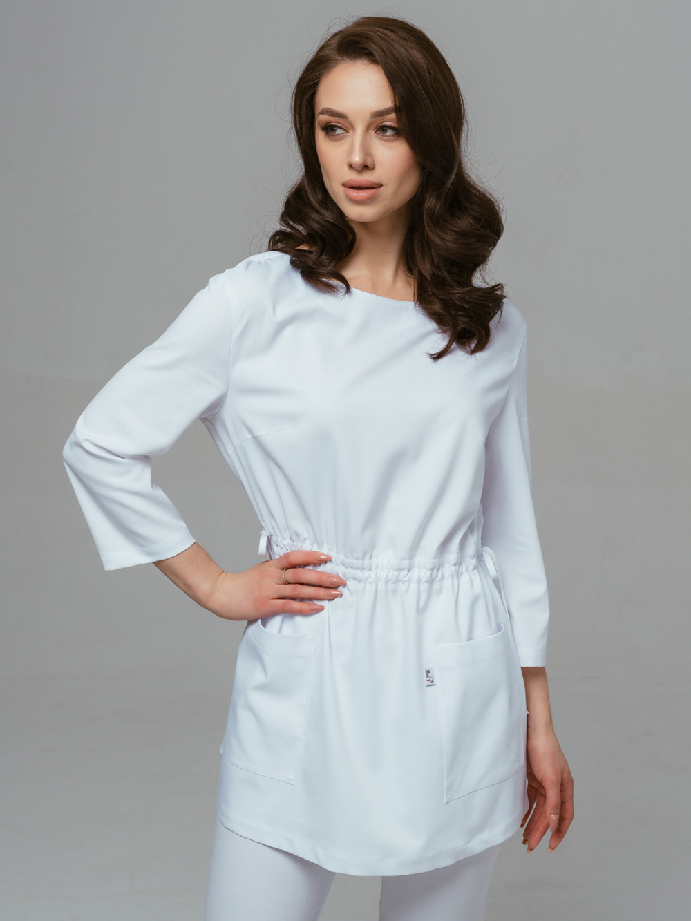 Блуза медицинская Бл-376 3/4 Либерти люкс