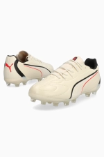 Бутсы Puma King 20 Match FG/AG - белый