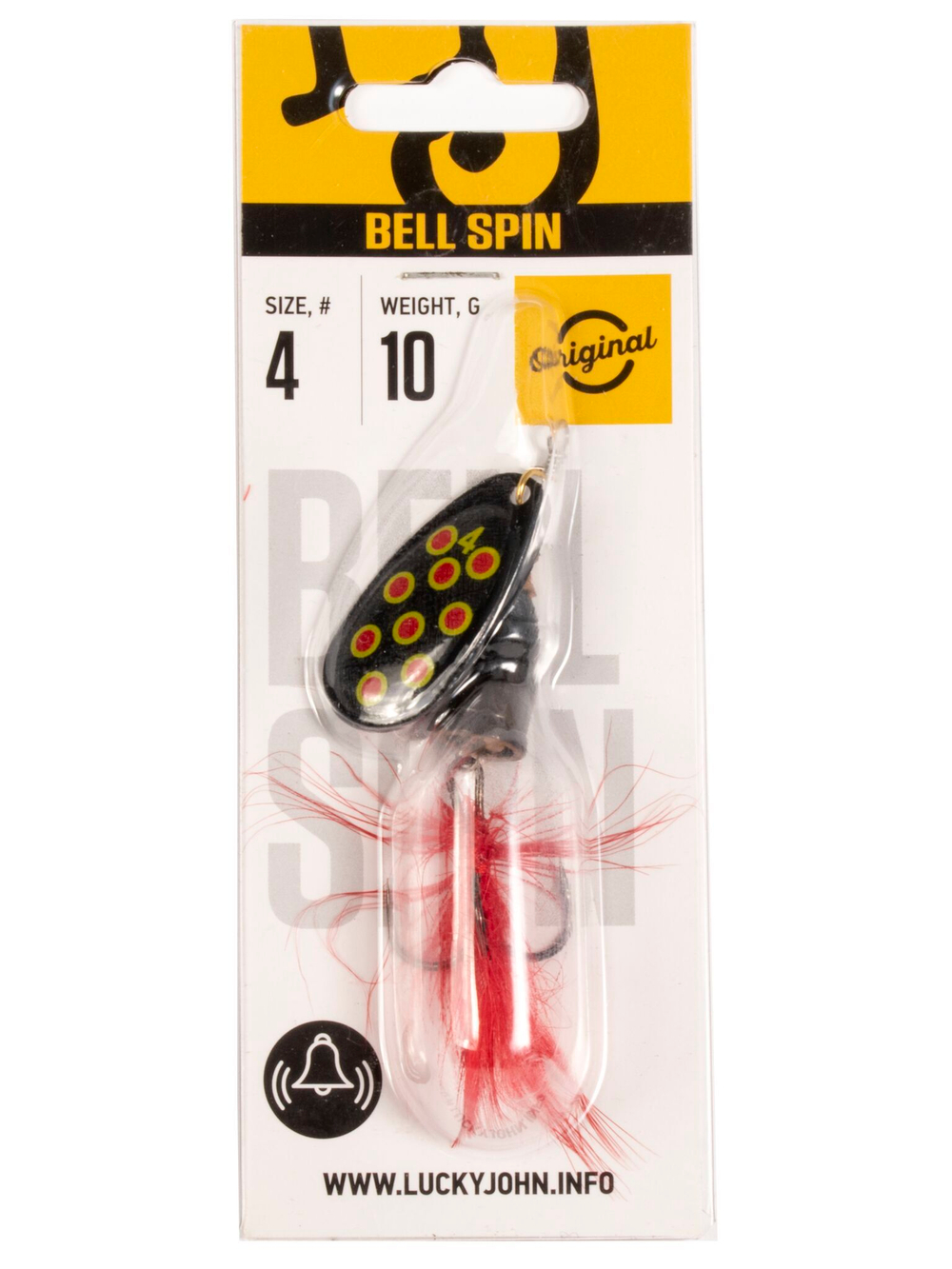 Блесна вращ. Lucky John BELL SPIN 04 010.0г BRD