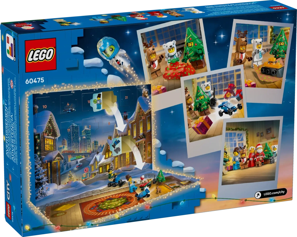 Конструктор LEGO City 60475 Новогодний адвент календарь 2025