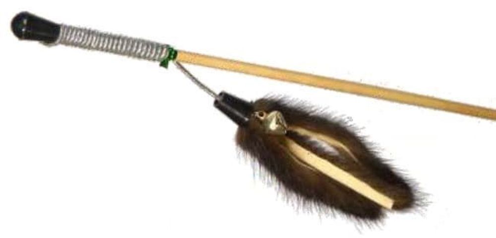 Махалка "Норковая пальма на веревке" GoSi без.уп., sh-07099