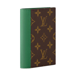 LOUIS VUITTON Passport Cover Colormania Green