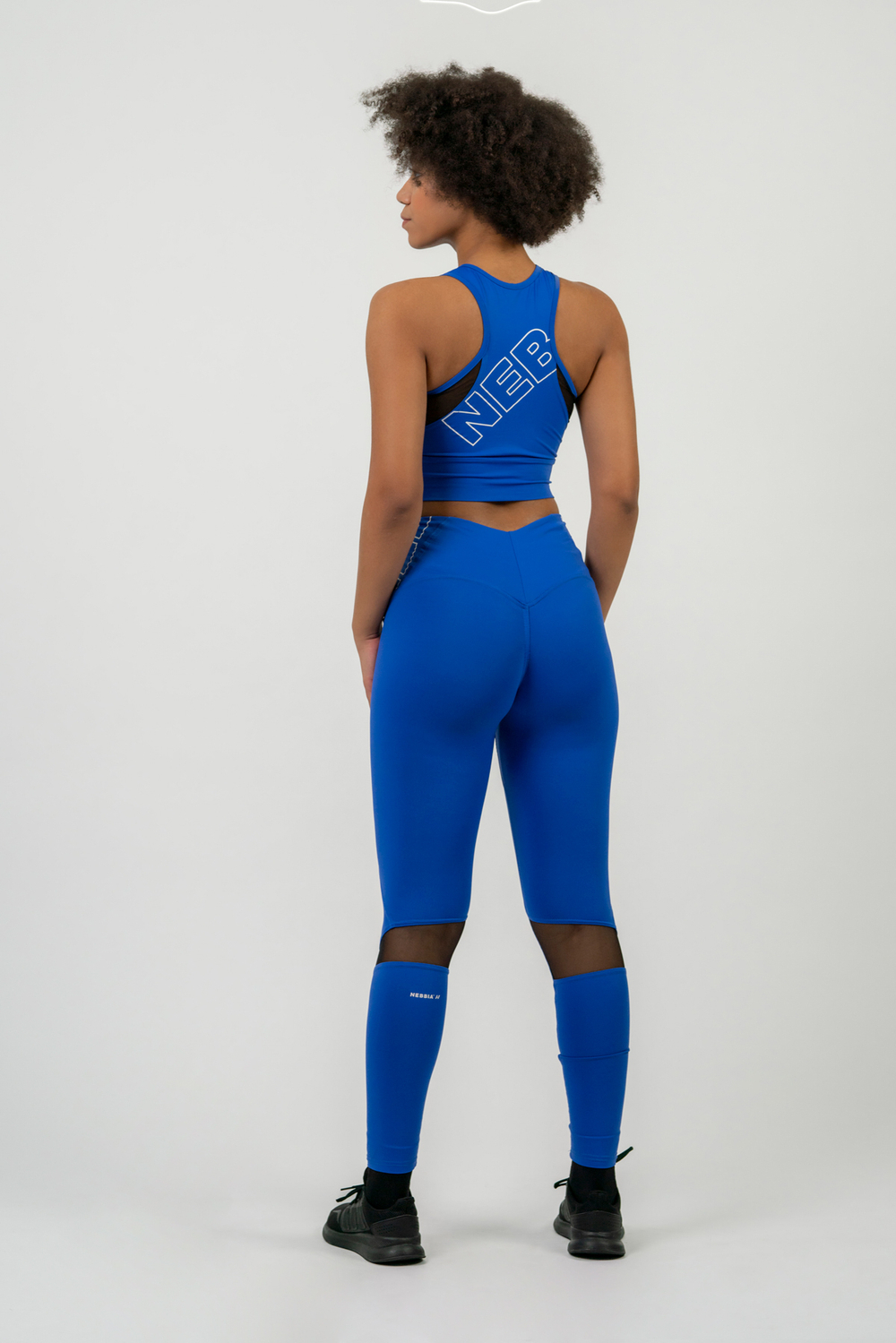 Топ FIT ACTIVEWEAR PADDED SPORTS BRA 437 Синий