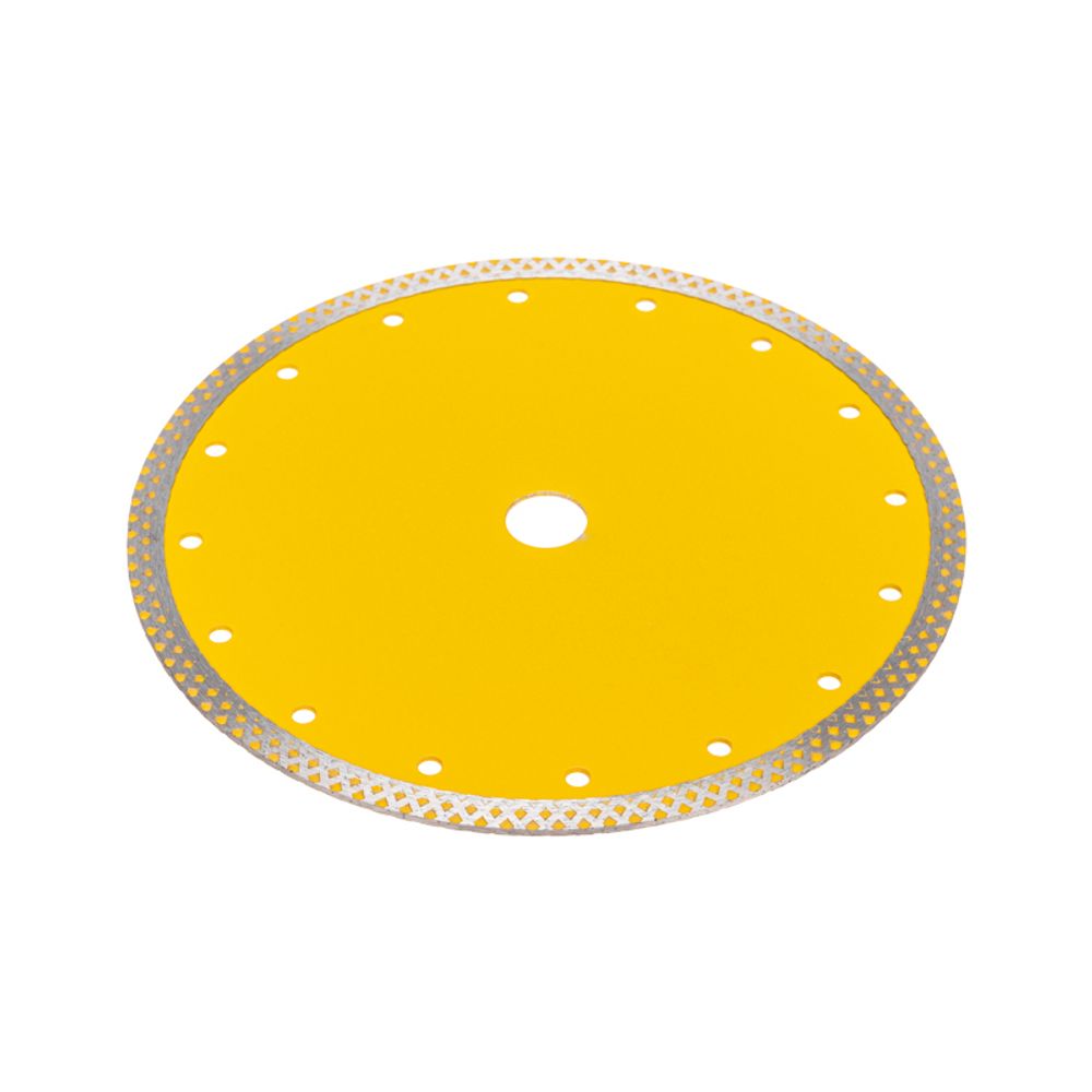 Диск алмазный отрезной сплошной, 230х22,2мм, сухой/мокрый рез KRANZ