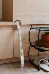 Ложка для обуви Slip 43 см алюминиевая