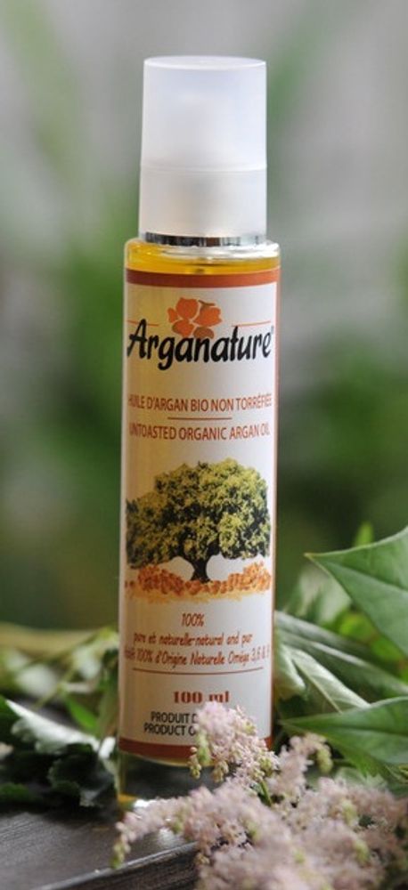 Косметическое био масло арганы Arganature, 100 мл