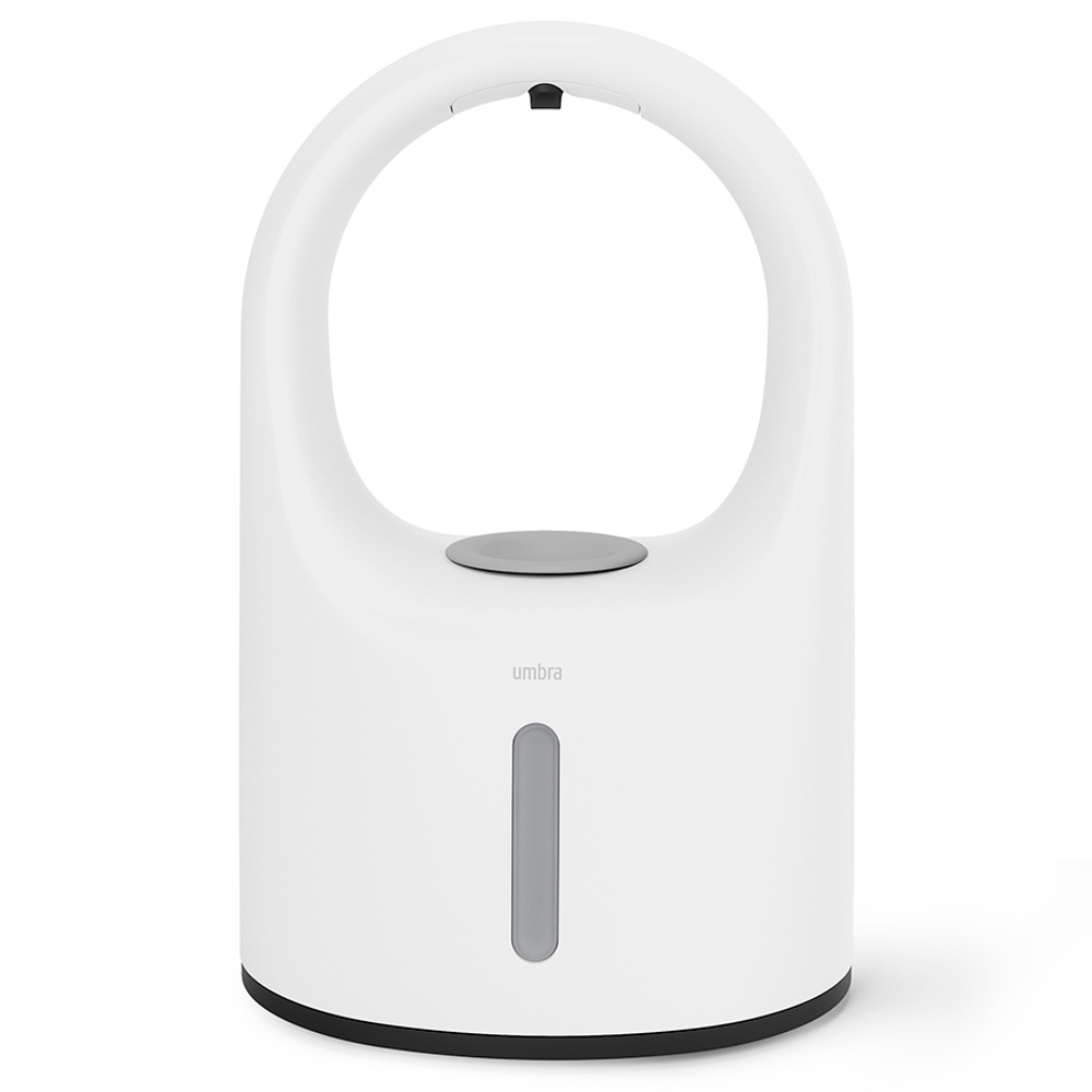 Диспенсер для жидкого мыла автоматический rain, 414 мл, белый