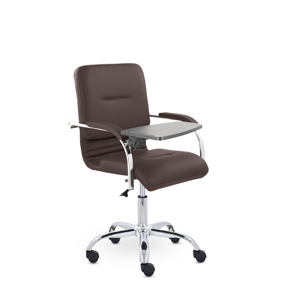 Кресло Самба Люкс GTP СН soft S-0429 (шоколадный) со столиком