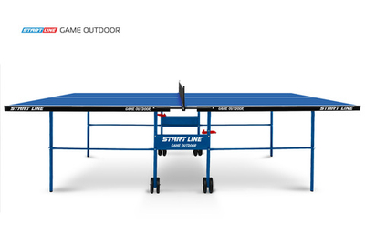 Стол теннисный Game 6 Всепогодный с сеткой Синий