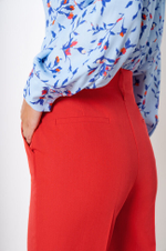 3830 Брюки женские (красный)