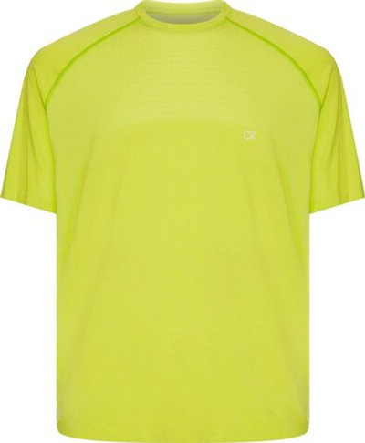 Теннисная футболка Calvin Klein Seamless SS T-shirt - Green