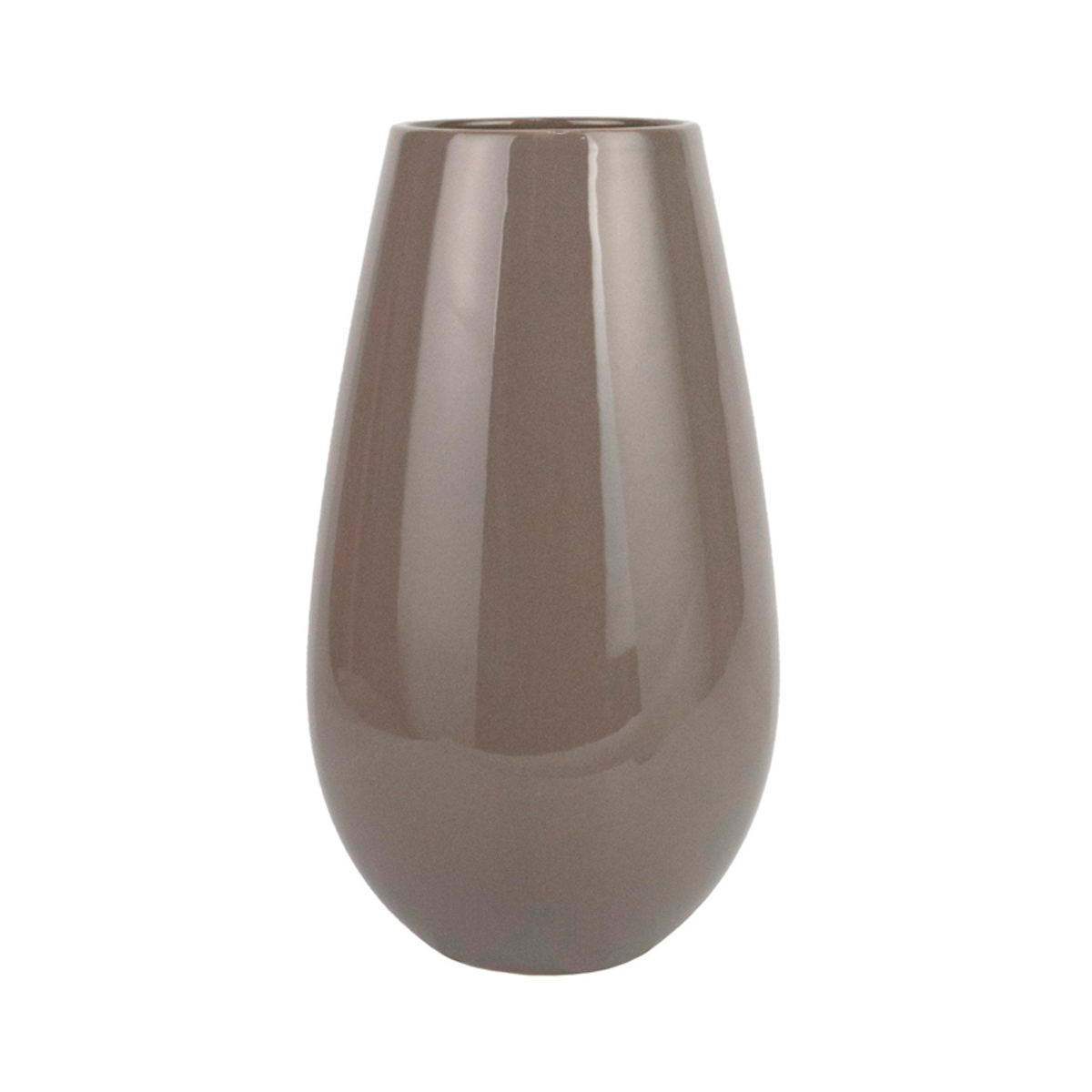 🌸 Ваза керамическая мокко Капля | h — 27 см; d — 16 см — 8 марта у Феи