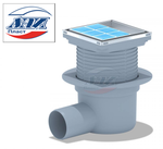 Трап АНИ (под плитку) гориз. 50мм СУХОЙ  10х10) (2/1шт)