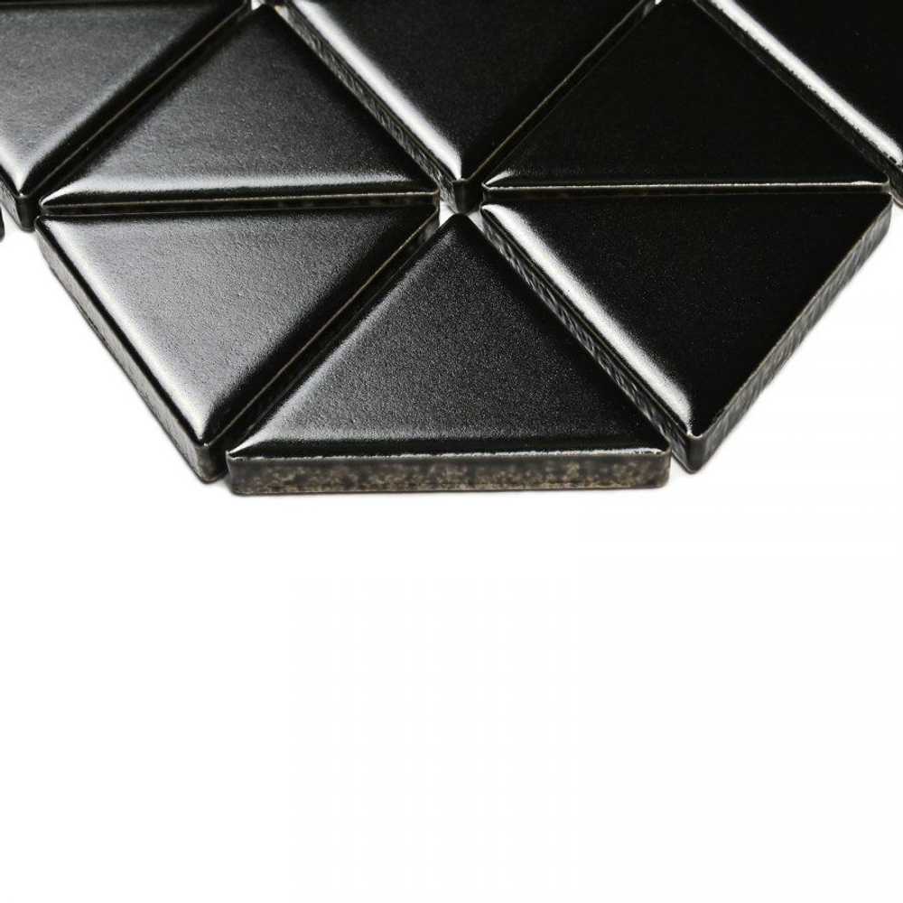 Мозаика из керамогранита Reno Black matt (39х45) 291х252х6 мм (шт) > Сток