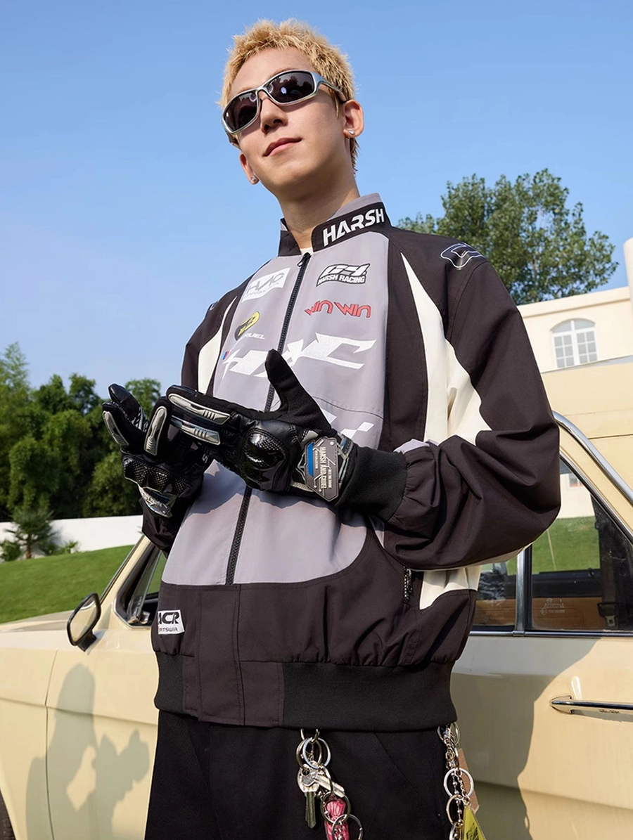 Куртка HARSHandCRUEL "HAC" Nylon Racing Jacket