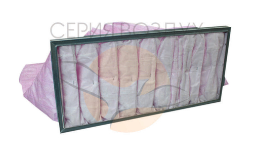 Фильтр карманный FK-NIB005 (Аналог для установки FLF 125 F7 205x197x280-3)