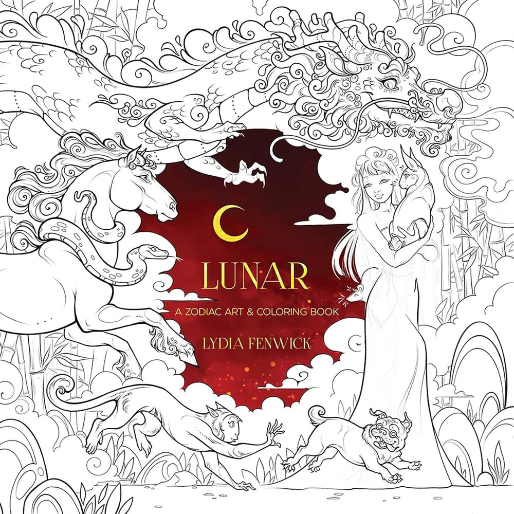 Lunar: A Zodiac Art & Coloring Book (18.10.2025)
