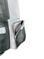 Рюкзак-мешок спортивный QOZA, серый, 25 л