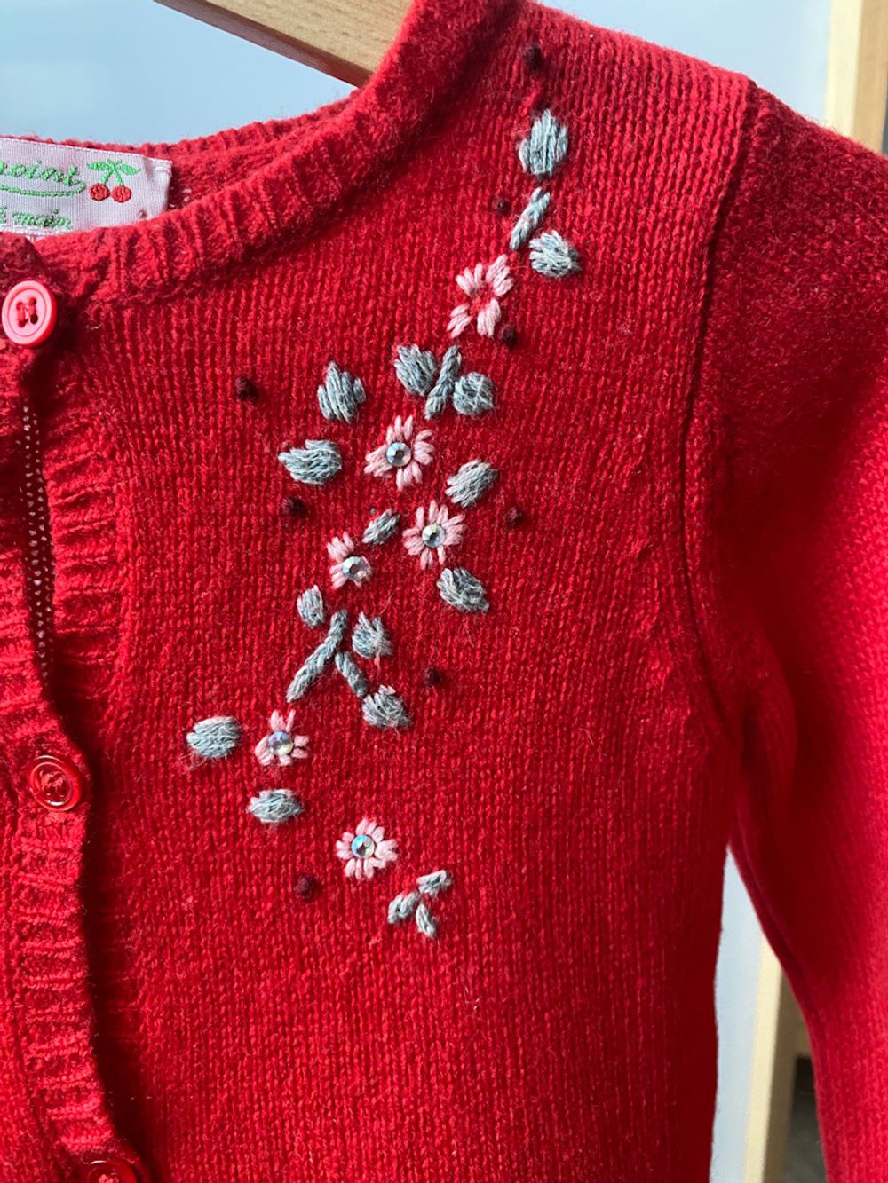 Шерстяной кардиган Bonpoint