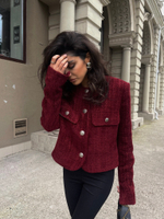 Твидовый жакет