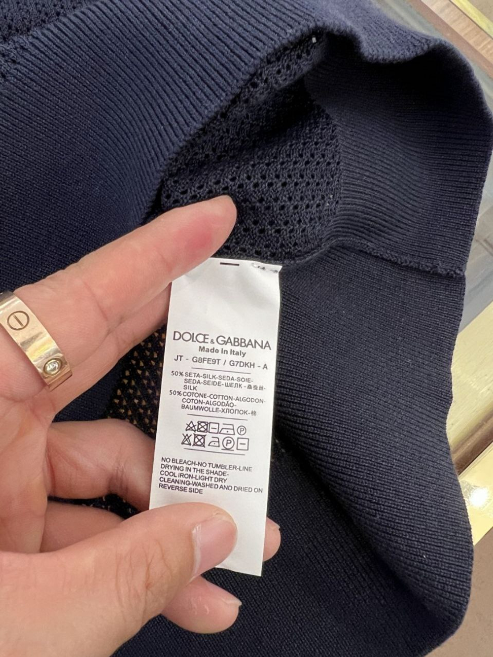 Трикотажная футболка Dolce&Gabbana