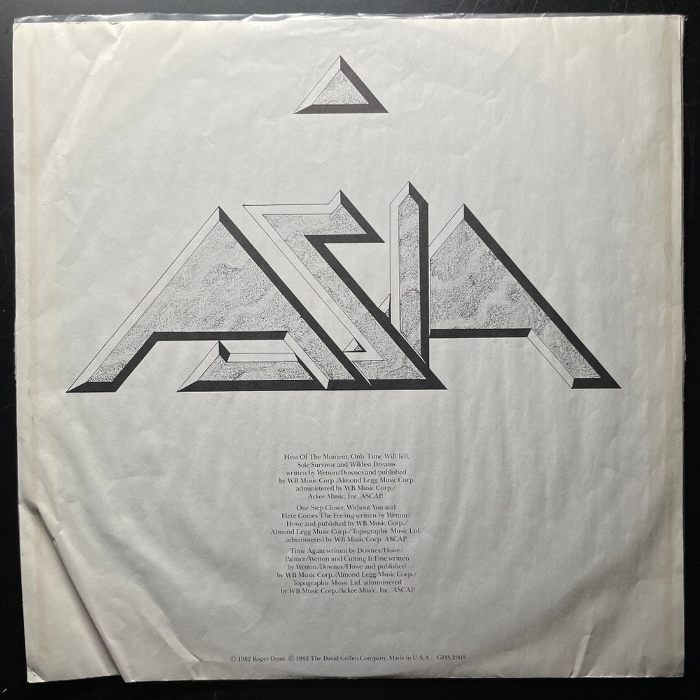 Asia – Asia (США 1982г.)