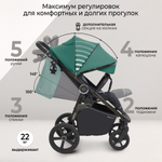Прогулочная коляска Sweet Baby Unica Dark Green