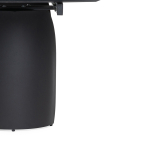 Керамический стол Woodville Готланд 180(240)х90х79 черный мрамор, черный, ножки черные