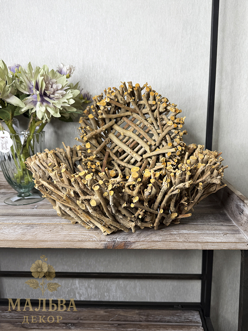 Набор декоративных блюд из чайного дерева "Прайм" CAMPO Home & Garden