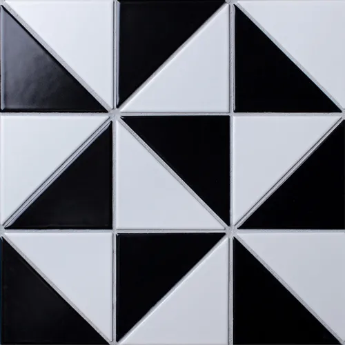 Керамическая мозаика Tr Chess матовая