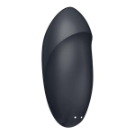 Серый вибростимулятор 11см Satisfyer Tap & Climax 1