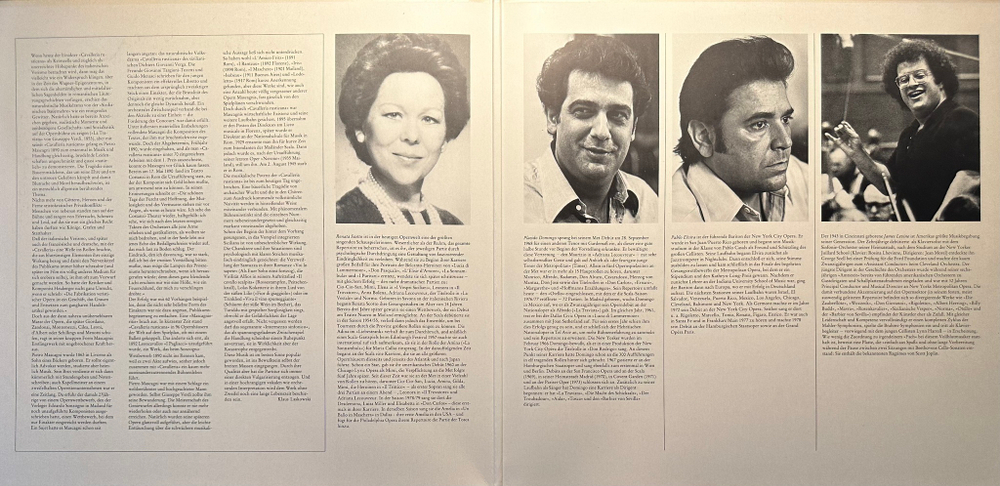 Скотто , Доминго , Эльвира - Сельская честь (Германия 1979г.)