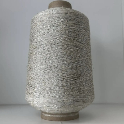 SPARVIERO - Torcitura di Domaso; 73% лен, 9% люрекс, 19% п/а; 1850м/100гр; col. 108, цвет: серый ; S505