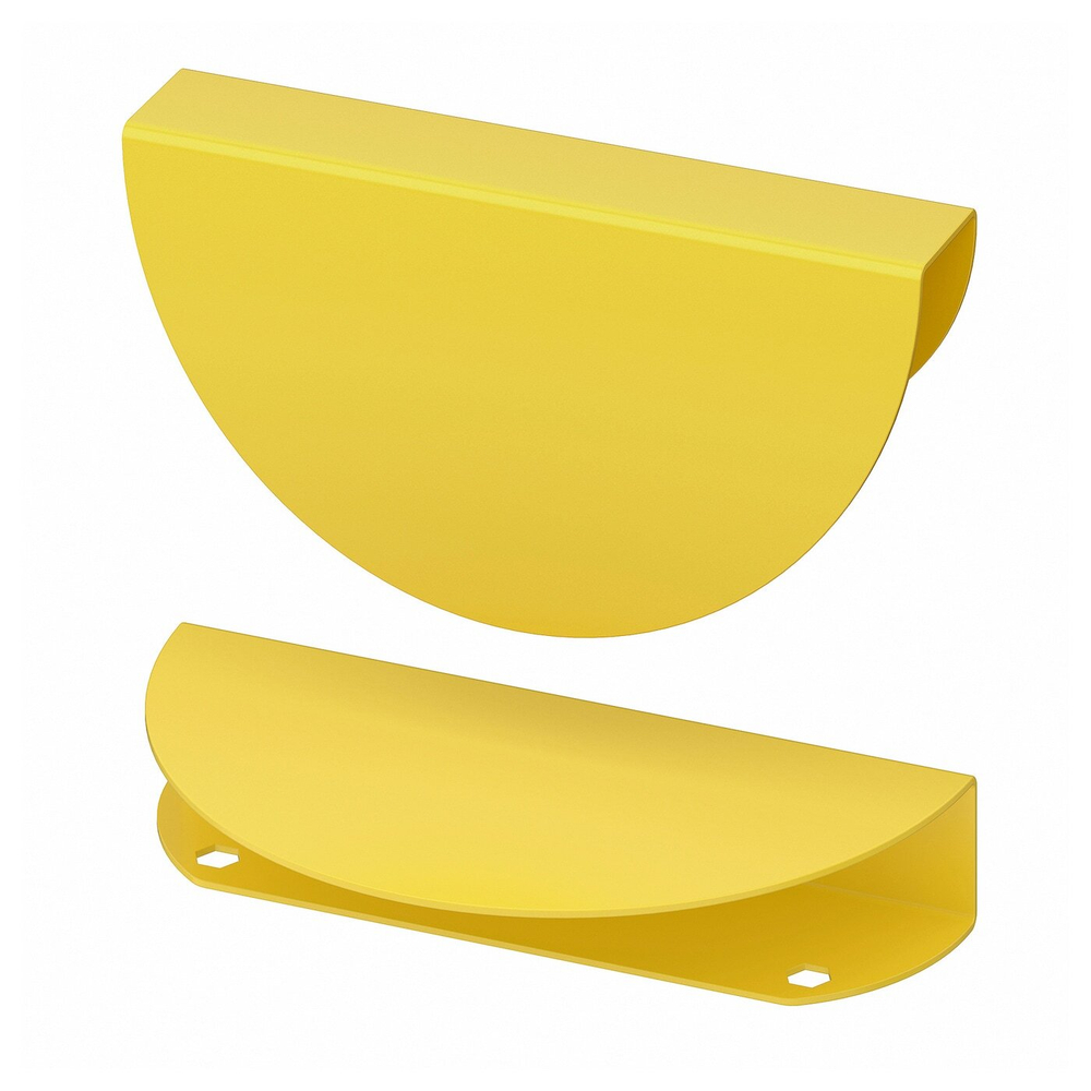 IKEA BEGRIPA  (ИКЕА БЕГРИПА)  -  Ручка, желтая/полукруглая, 130 мм