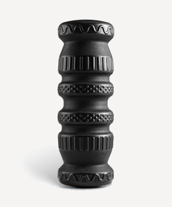 Ролик массажный FA-526, PU, средняя жесткость, 30x10 см, черный