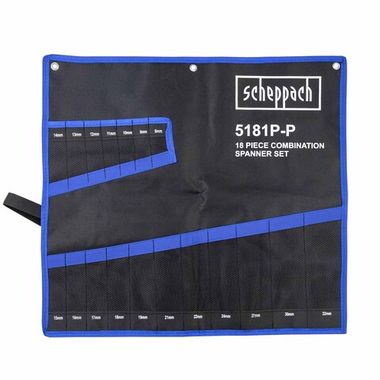 Органайзер тканевый для набора ключей 18пр. Scheppach Sch-5181P-P