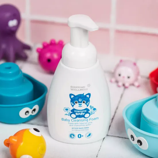 Детское мыло-пенка на ромашковой воде Витамама BABY