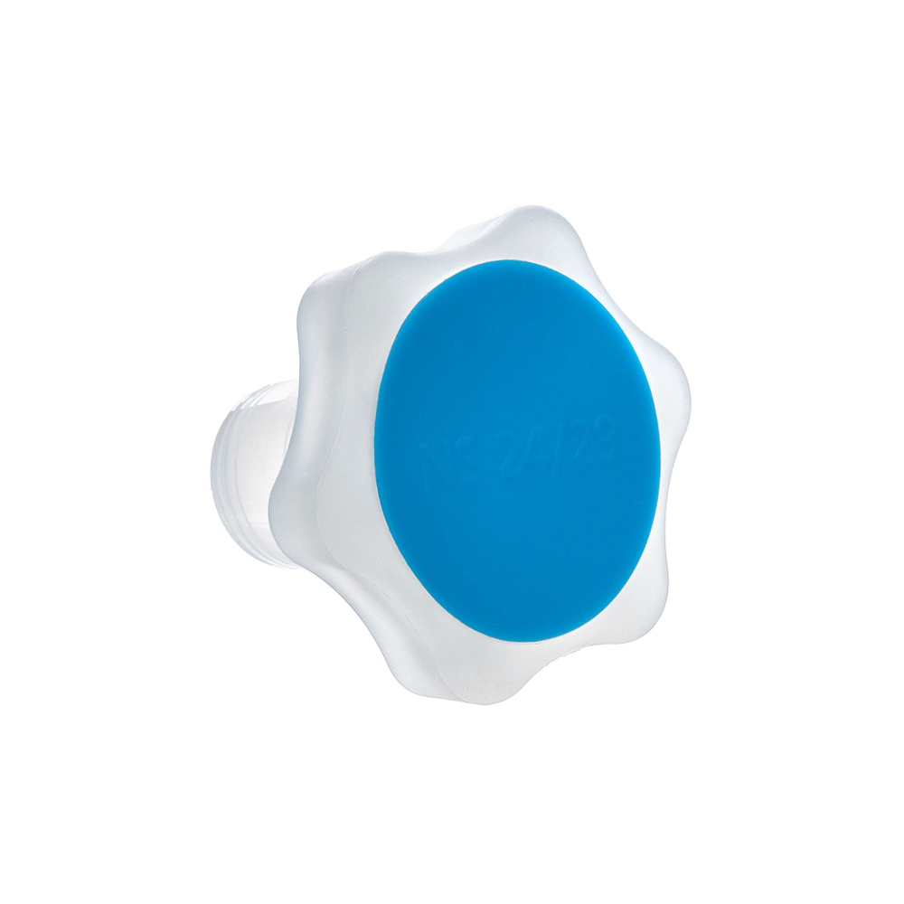 Воронка делительная цилиндрическая, 1000 мл, шлиф 29/32, с PTFE краном и пробкой