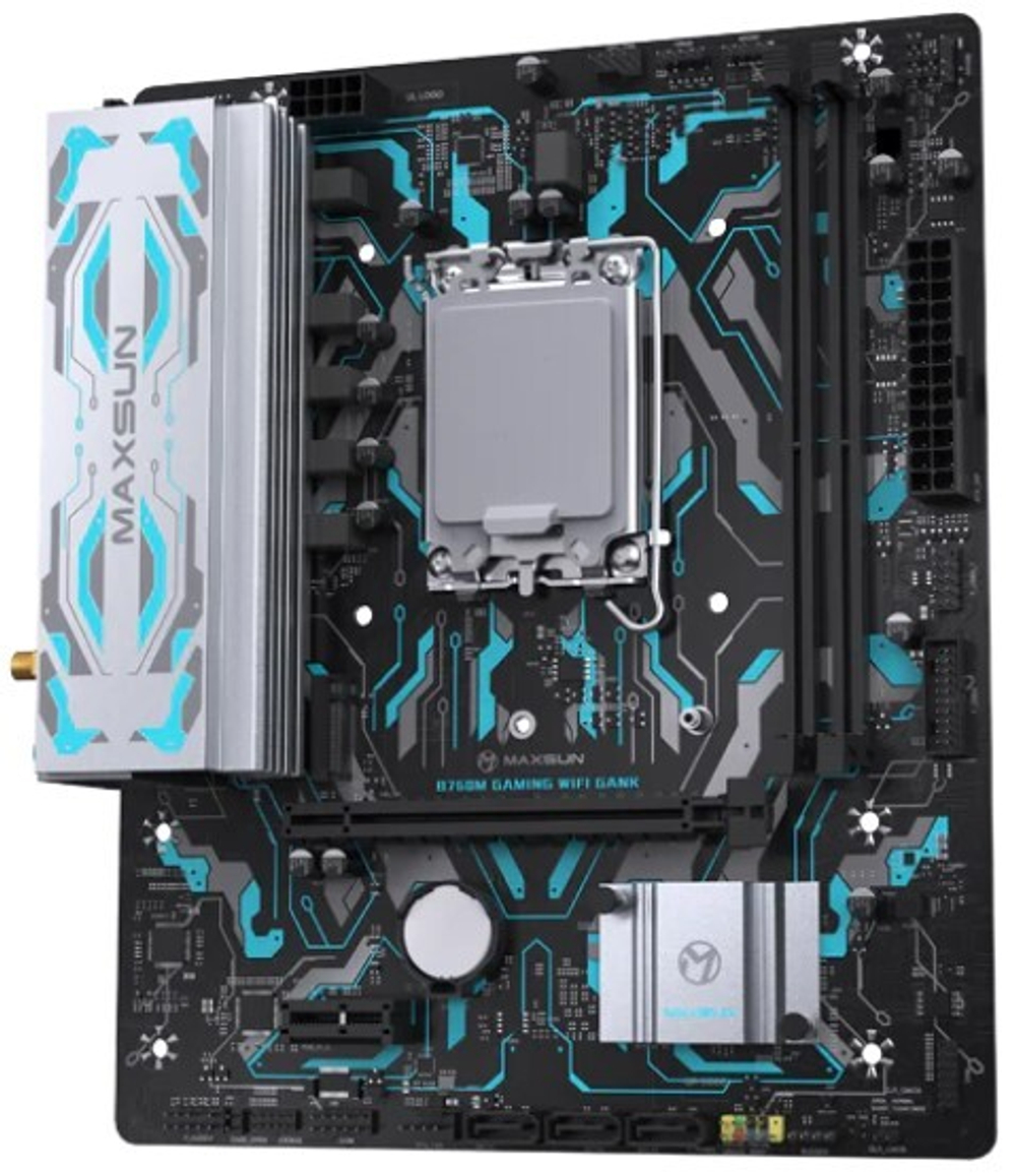 Материнская плата mATX MAXSUN MS-B760M GAMING WIFI GANK V2