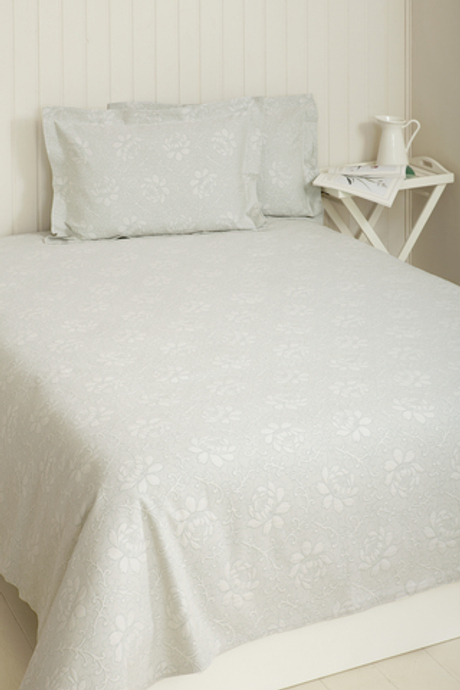 Покрывало 150x220 Luxberry Flowers мятное