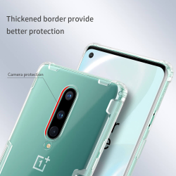 Прозрачный силиконовый чехол Nillkin Nature для OnePlus 8